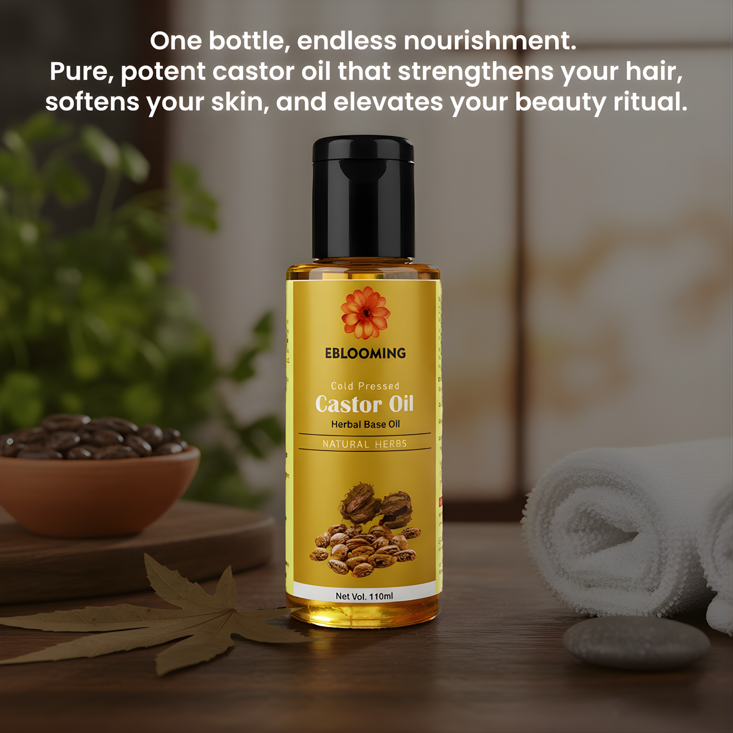 Cold-Pressed Castor Oil
