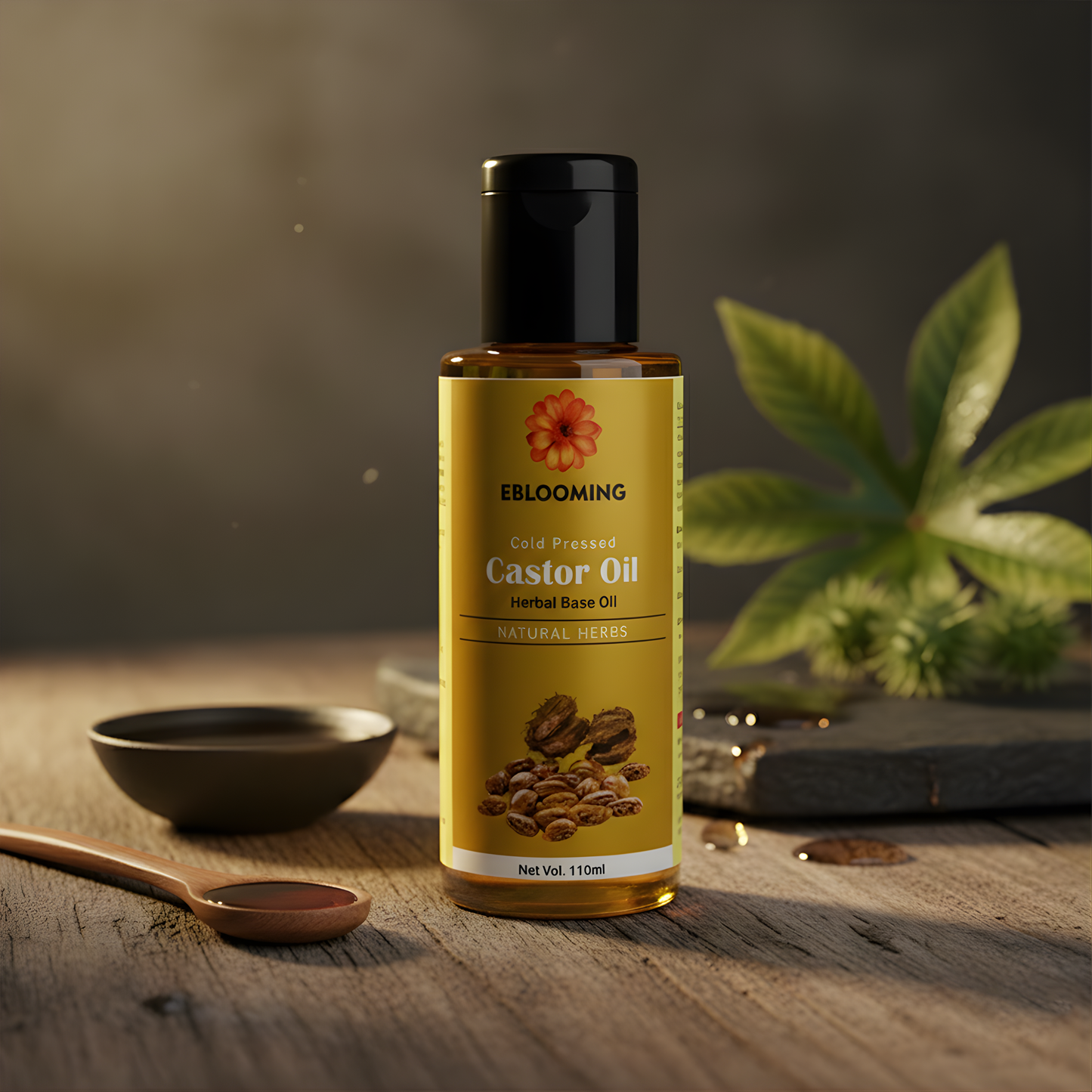 Cold-Pressed Castor Oil