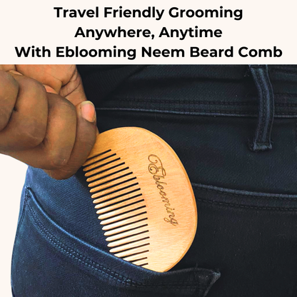 Eblooming Neem Wooden Comb