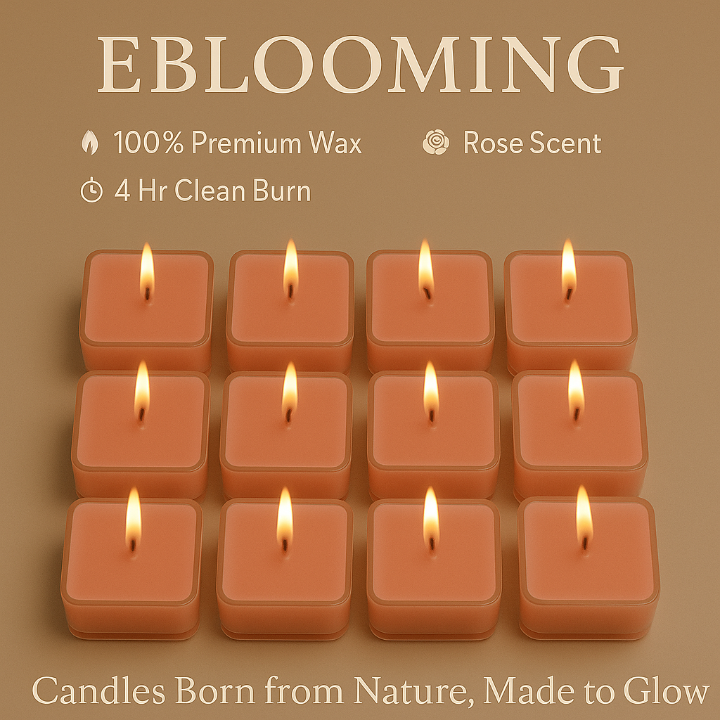 Premium Square Tealight Candles
