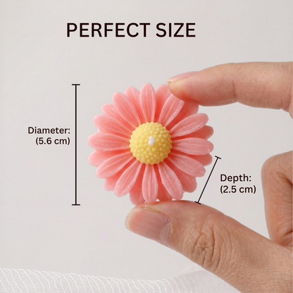 Daisy Flower Scented Floating Candles for Water Bowl