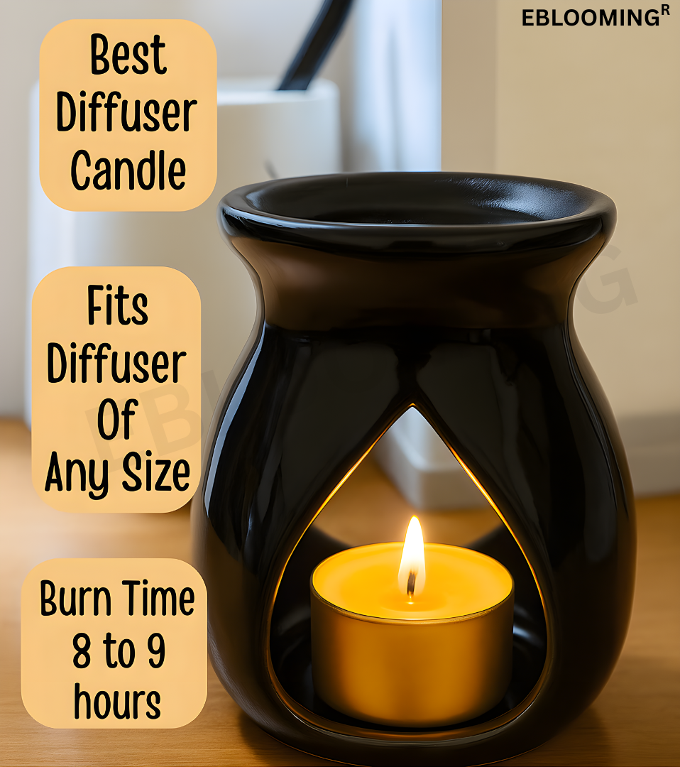 Golden Jar Tealight Candles