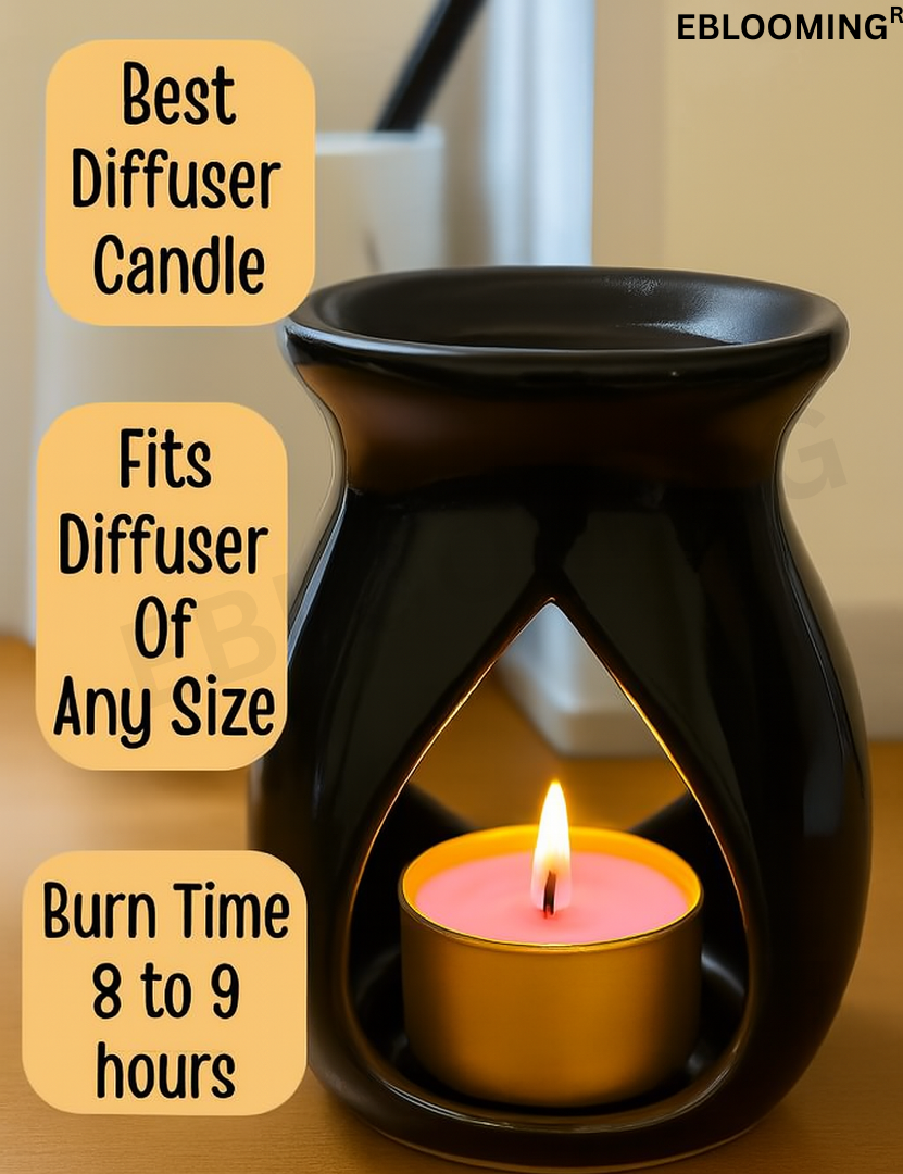 Golden Jar Tealight Candles
