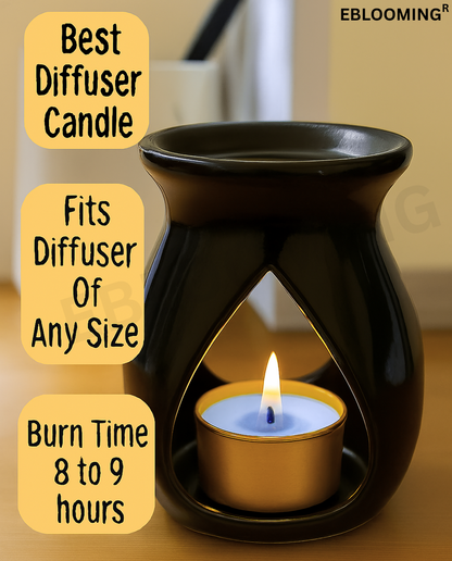 Golden Jar Tealight Candles