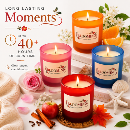 Moments Collection Scented Candles Gift Set of 4