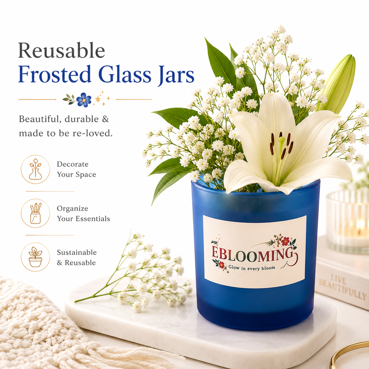 Moments Collection Scented Candles Gift Set of 4