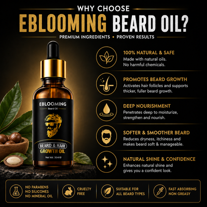 Beard and Moustache Oil