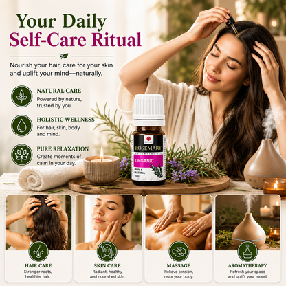 Clinically Tested Rosemary Essential Oil