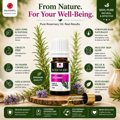 Clinically Tested Rosemary Essential Oil