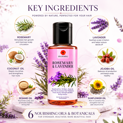 Rosemary Lavender Hair Oil