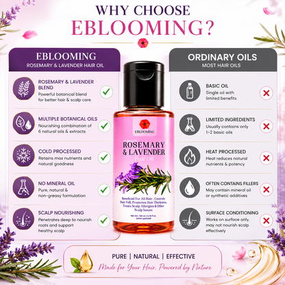 Rosemary Lavender Hair Oil