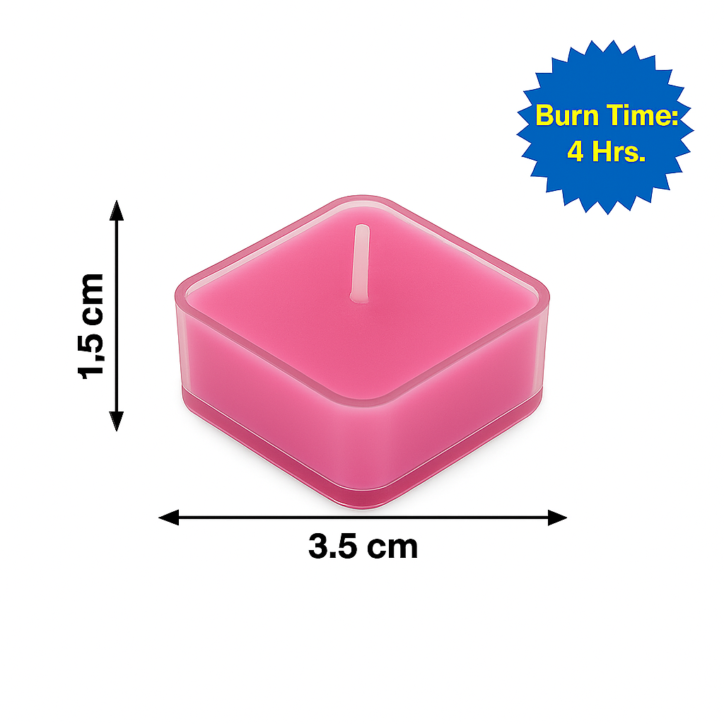 Premium Square Tealight Candles