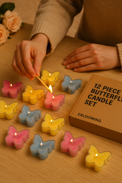 Butterfly Decorative Candles