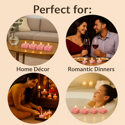 Premium Square Tealight Candles