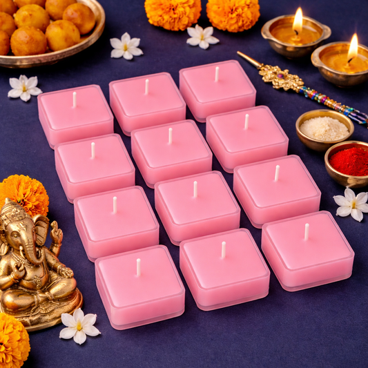 Premium Square Tealight Candles