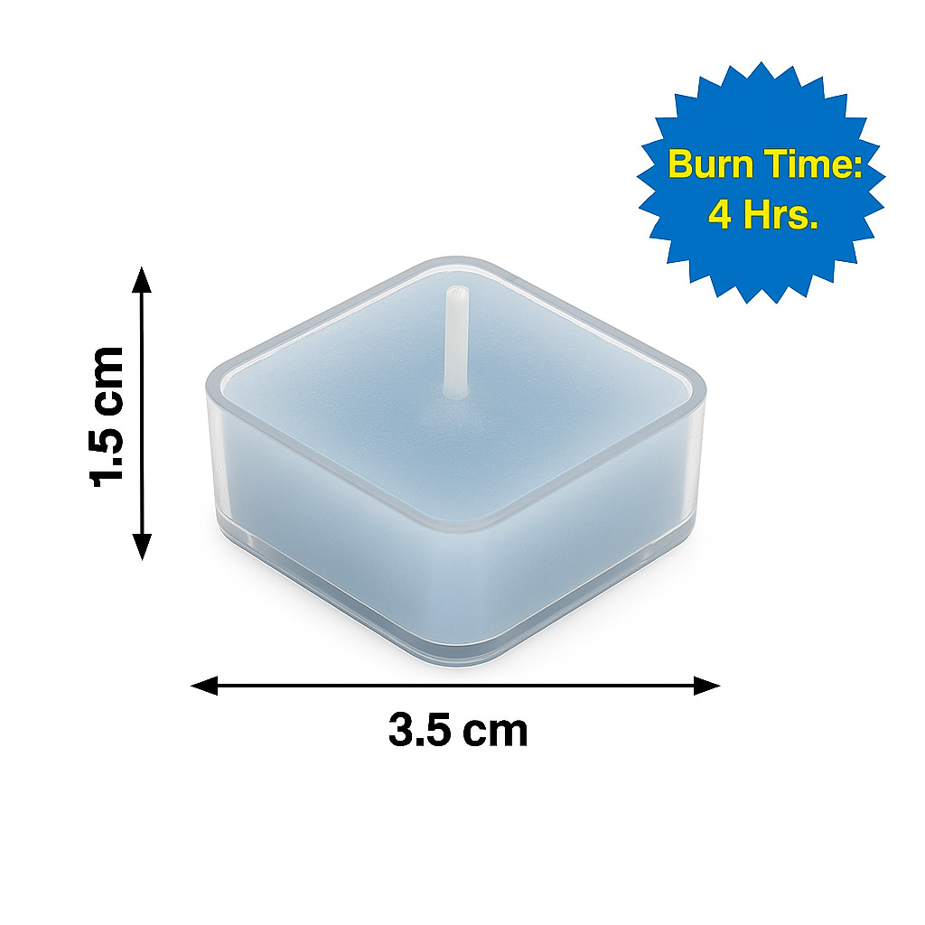 Premium Square Tealight Candles