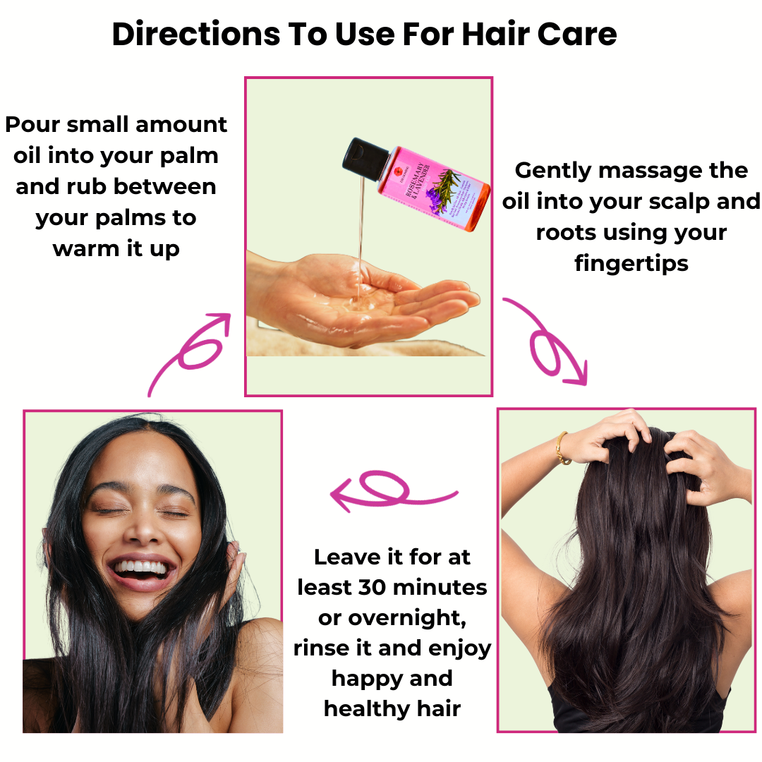 Rosemary Lavender Hair Oil