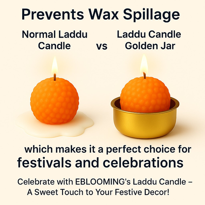 Motichoor Laddu Candles