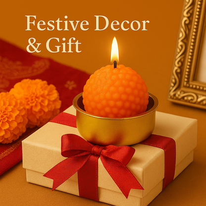 Motichoor Laddu Candles