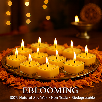 Premium Square Tealight Candles
