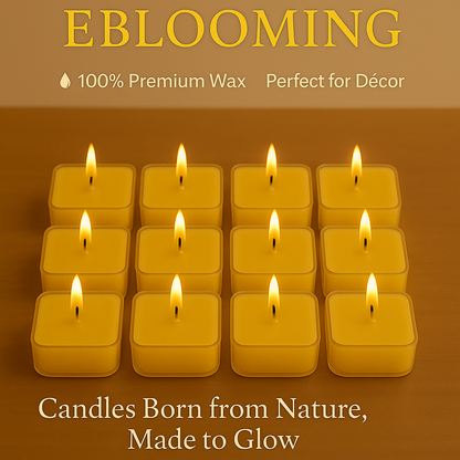 Premium Square Tealight Candles